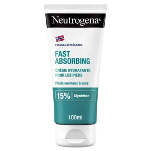 Neutrogena Absorption Rapide Crème Hydratante Pieds Secs 100ml