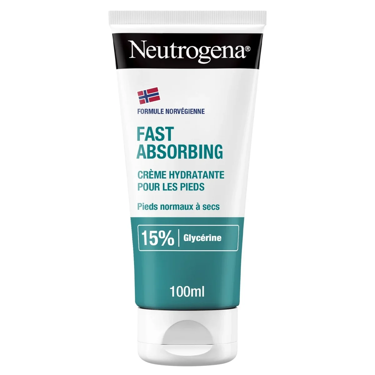 Neutrogena Absorption Rapide Crème Hydratante Pieds Secs 100ml – Image 2
