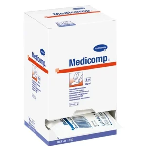 Hartmann medicompresses 5*5cm 100/boite
